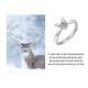 ALWAYS WITH YOU LITTLE DEER RING